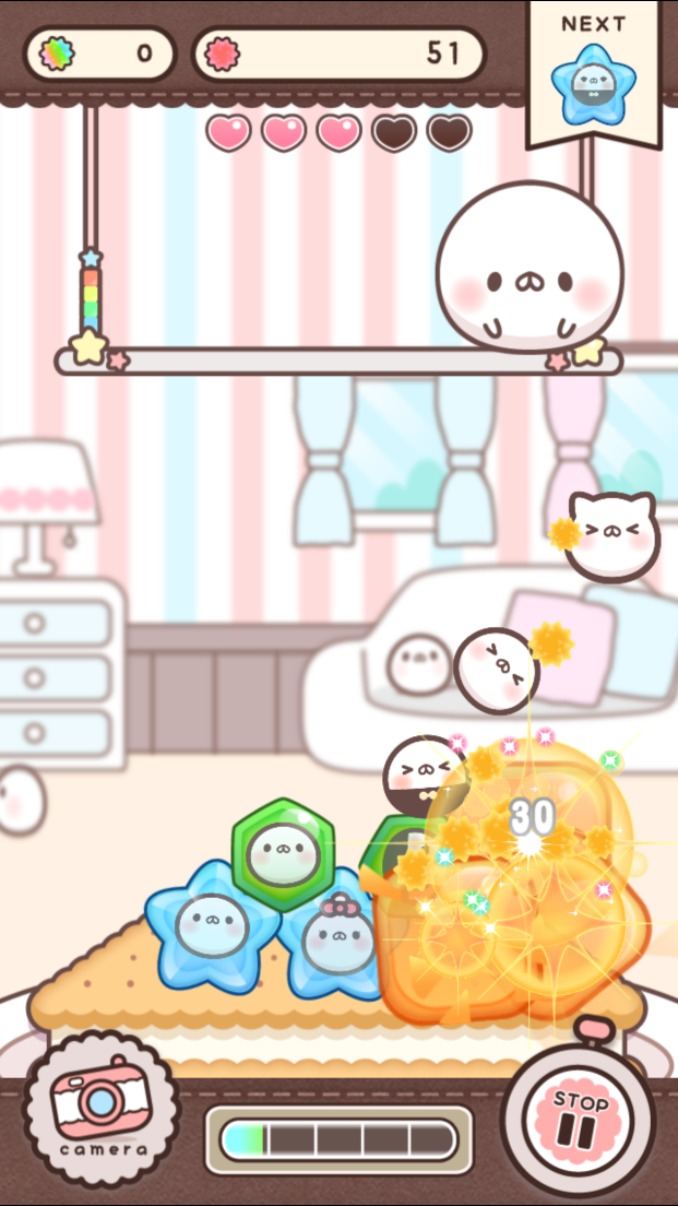 androidアプリ いやしましゅまろ~ましゅまろどろっぷす~攻略スクリーンショット3