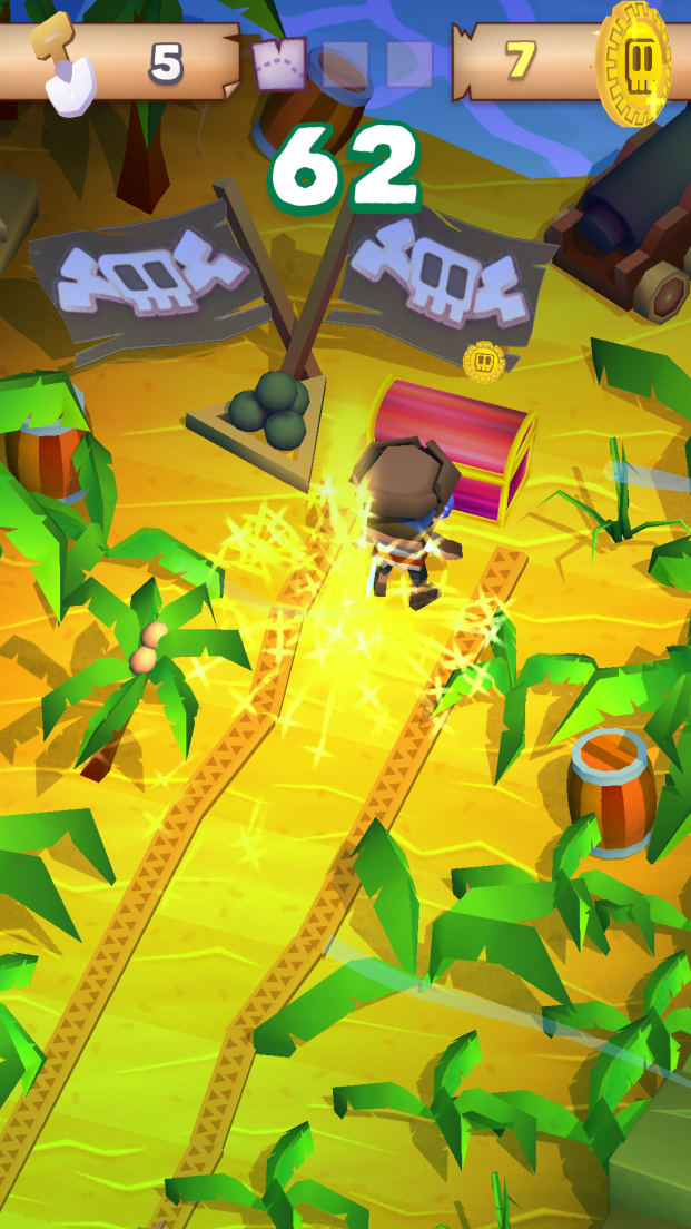 androidアプリ Blocky Pirates攻略スクリーンショット4