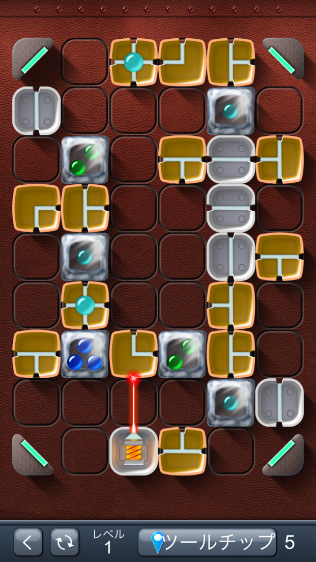 レーザーパズル androidアプリスクリーンショット2