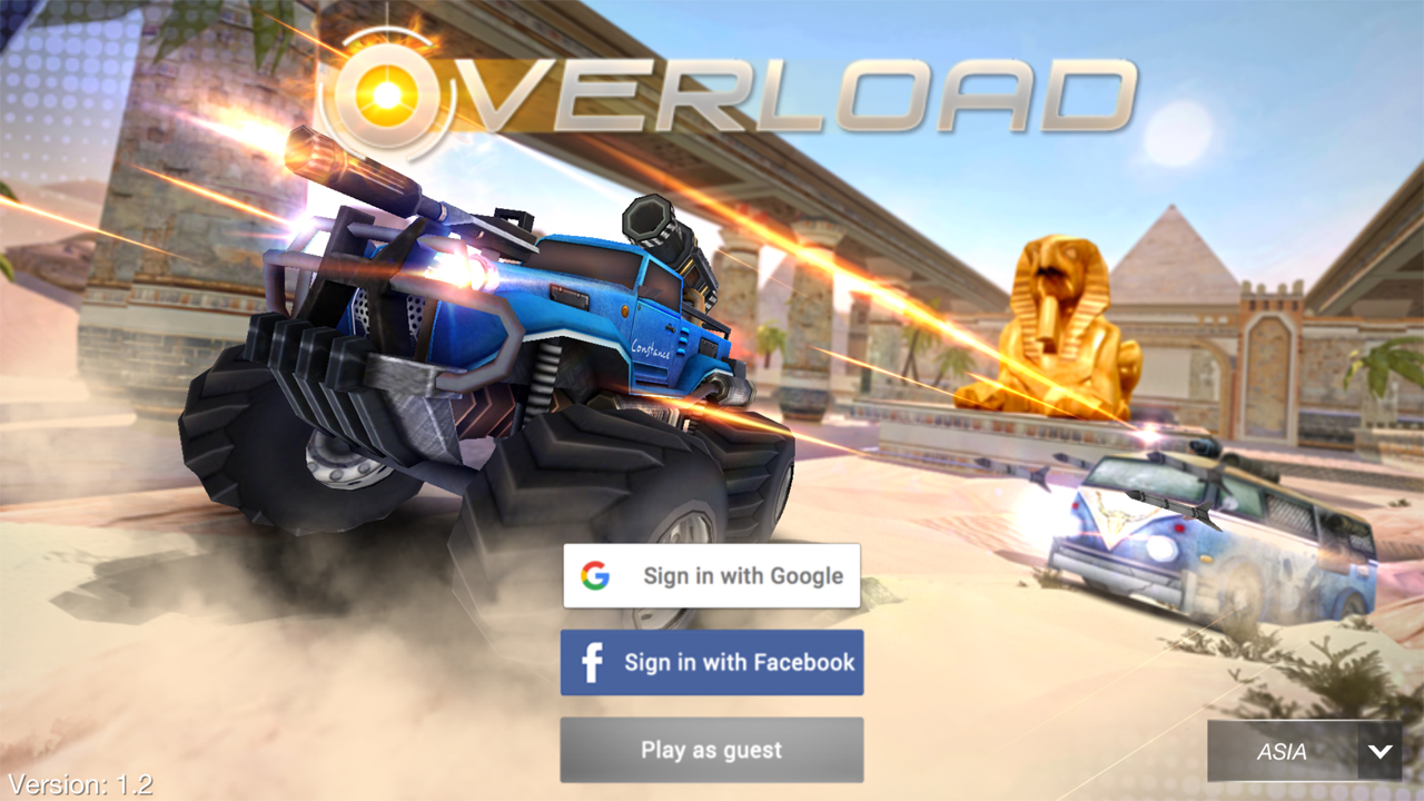 androidアプリ オーバーロード(Overload)攻略スクリーンショット1