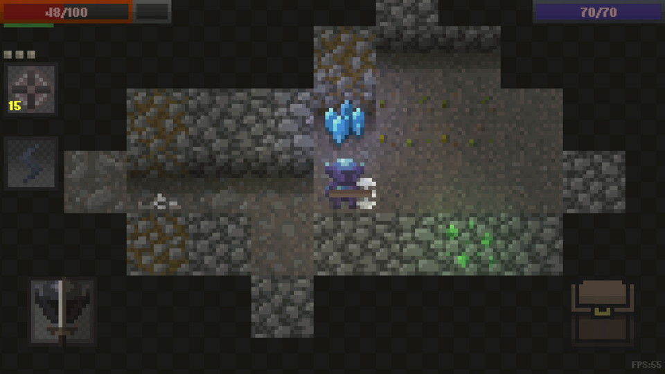 androidアプリ Caves:Roguelike(ローグライク)攻略スクリーンショット3