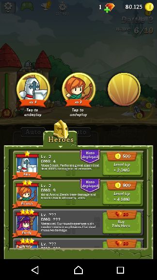 androidアプリ Frontier Defense攻略スクリーンショット3