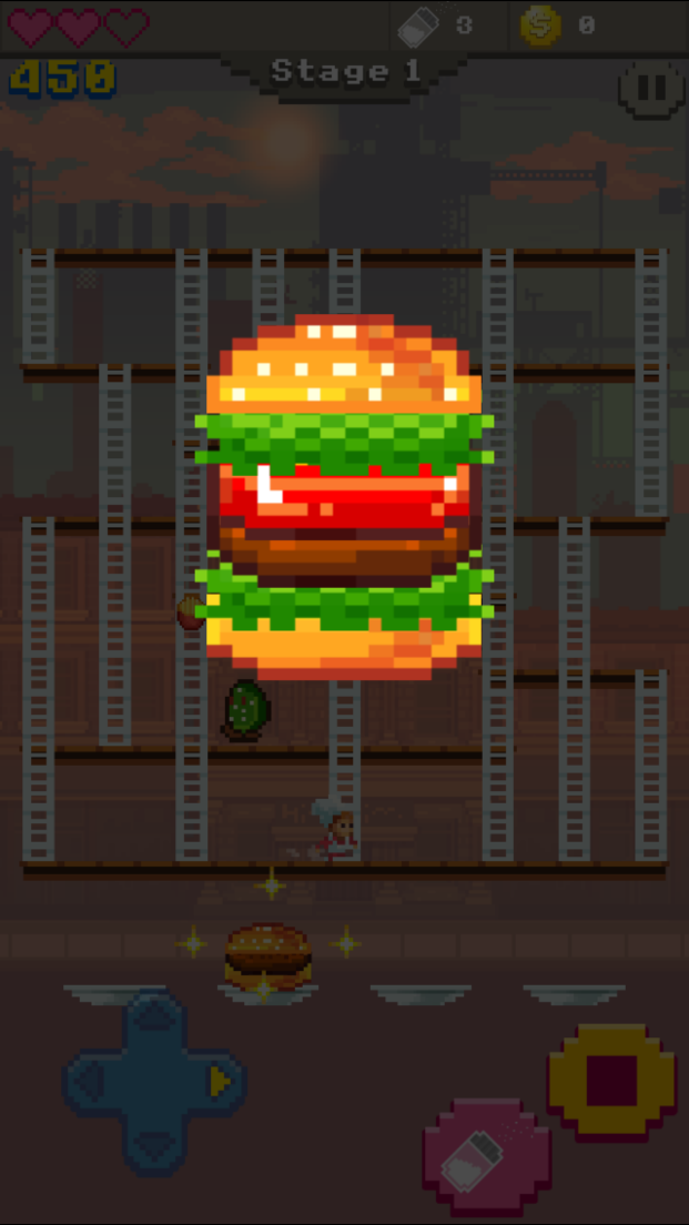 androidアプリ Super Burger Time攻略スクリーンショット5
