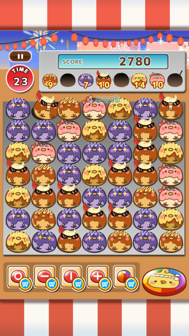 たこやきクラッシュ！ androidアプリスクリーンショット1