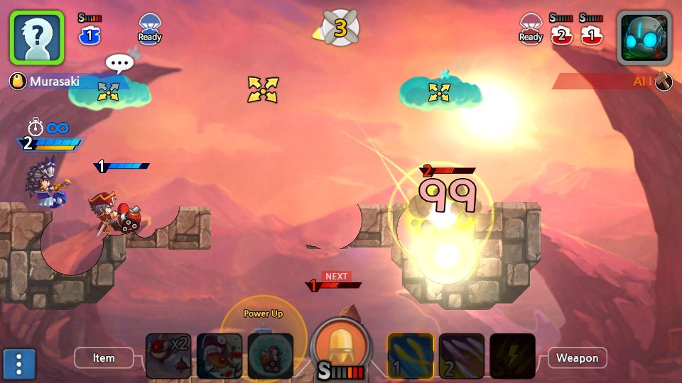 androidアプリ GunboundM（ガンバウンドM）攻略スクリーンショット4