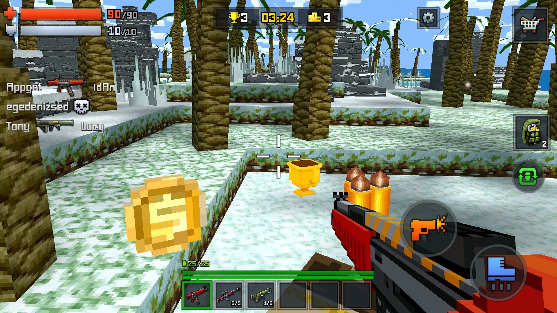 androidアプリ Pixelmon Shooting攻略スクリーンショット6