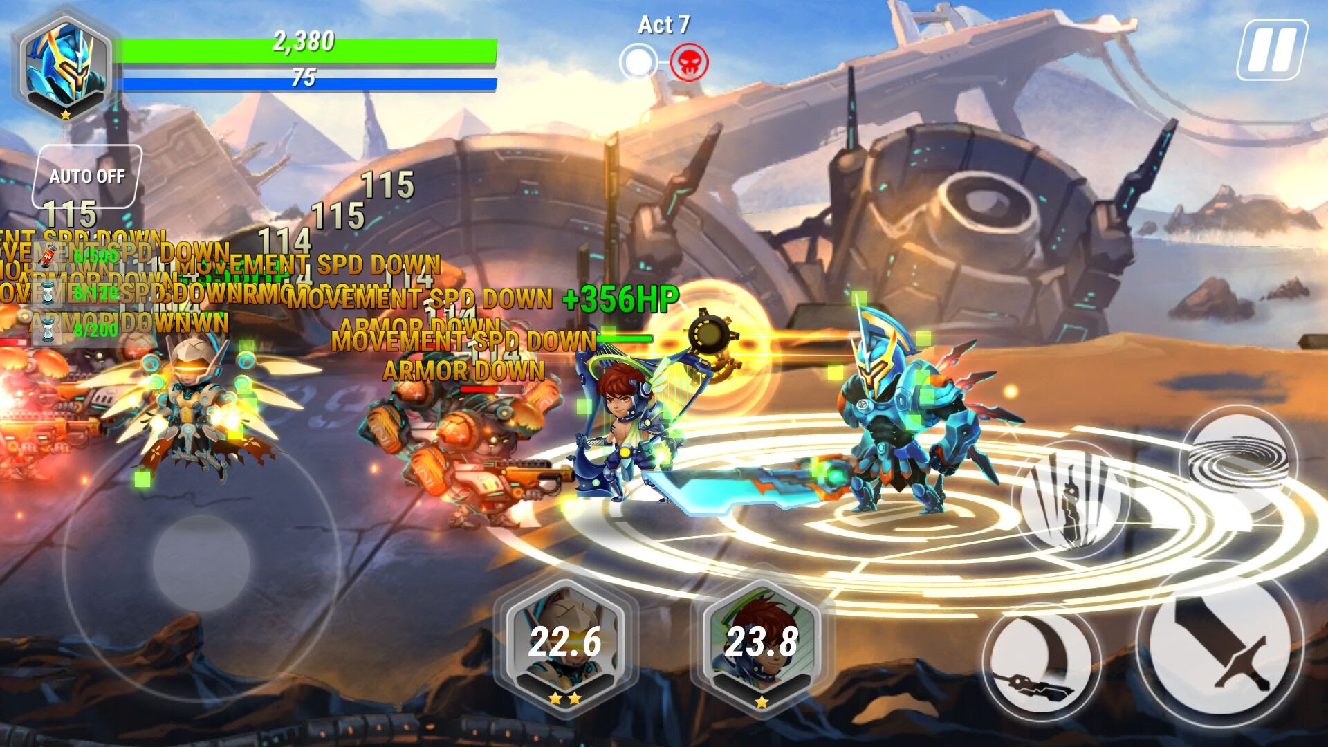Heroes Infinity androidアプリスクリーンショット2