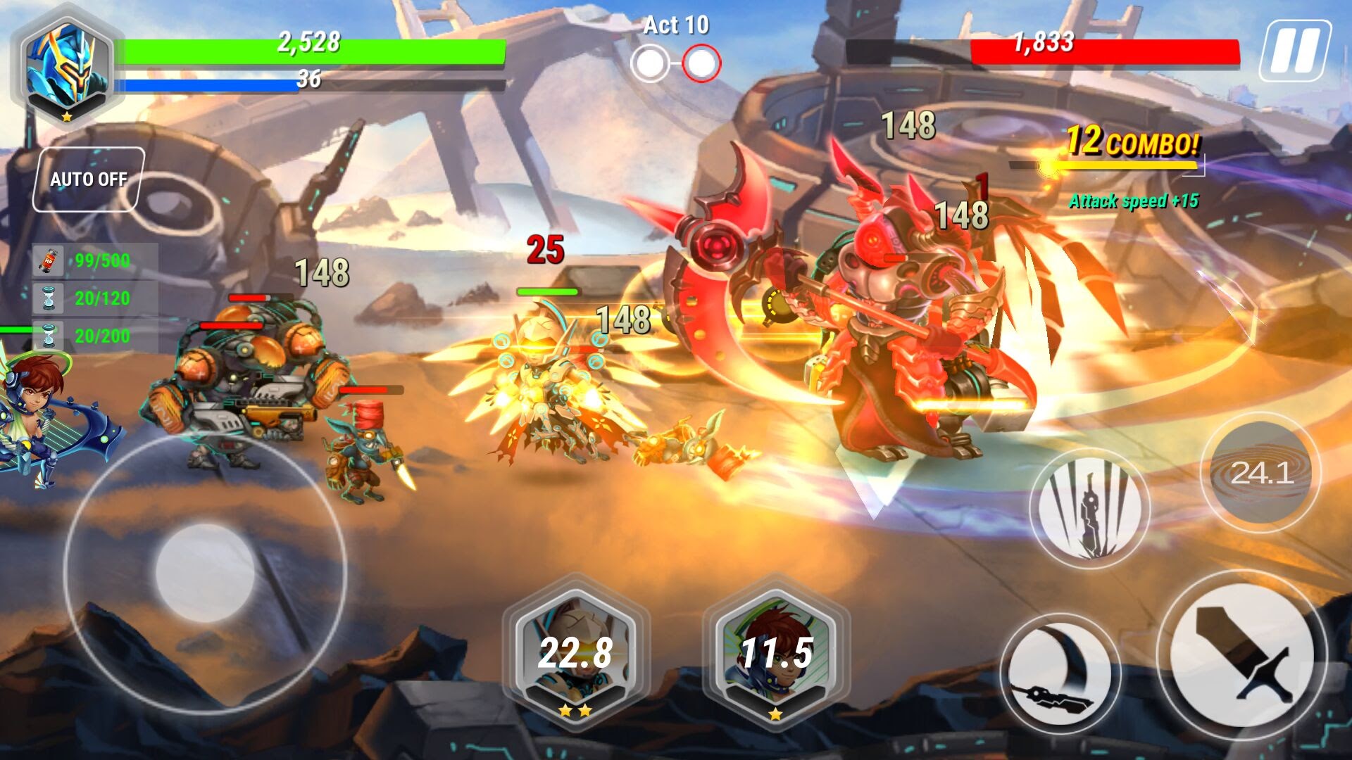 Heroes Infinity androidアプリスクリーンショット3