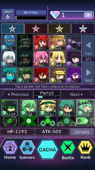 Anime Fidget Spinner Battle androidアプリスクリーンショット2