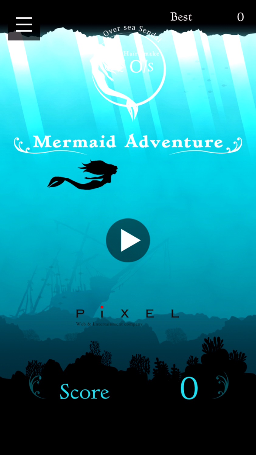 androidアプリ O/S Mermaid Adventure攻略スクリーンショット1