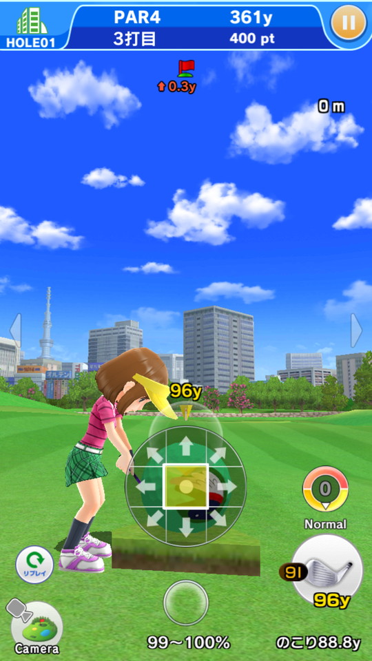 androidアプリ みんゴル（みんなのGOLF：スマホアプリ）攻略スクリーンショット2
