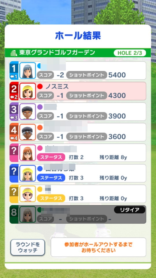 androidアプリ みんゴル（みんなのGOLF：スマホアプリ）攻略スクリーンショット6