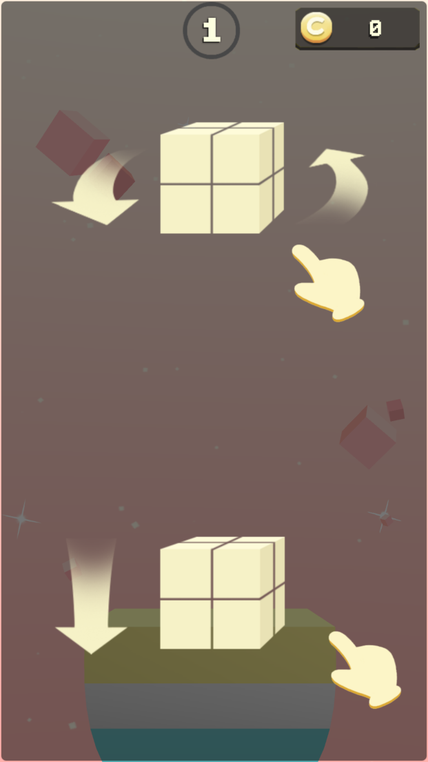 androidアプリ Pocket Cube:Rotate攻略スクリーンショット2