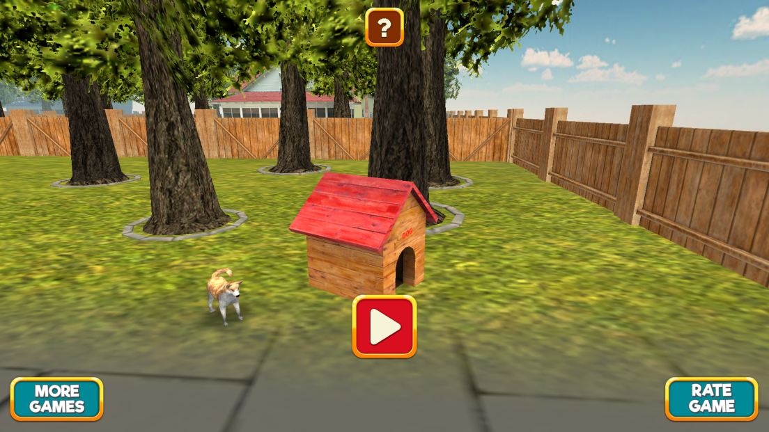 androidアプリ 犬と遊ぶ:芝犬攻略スクリーンショット1