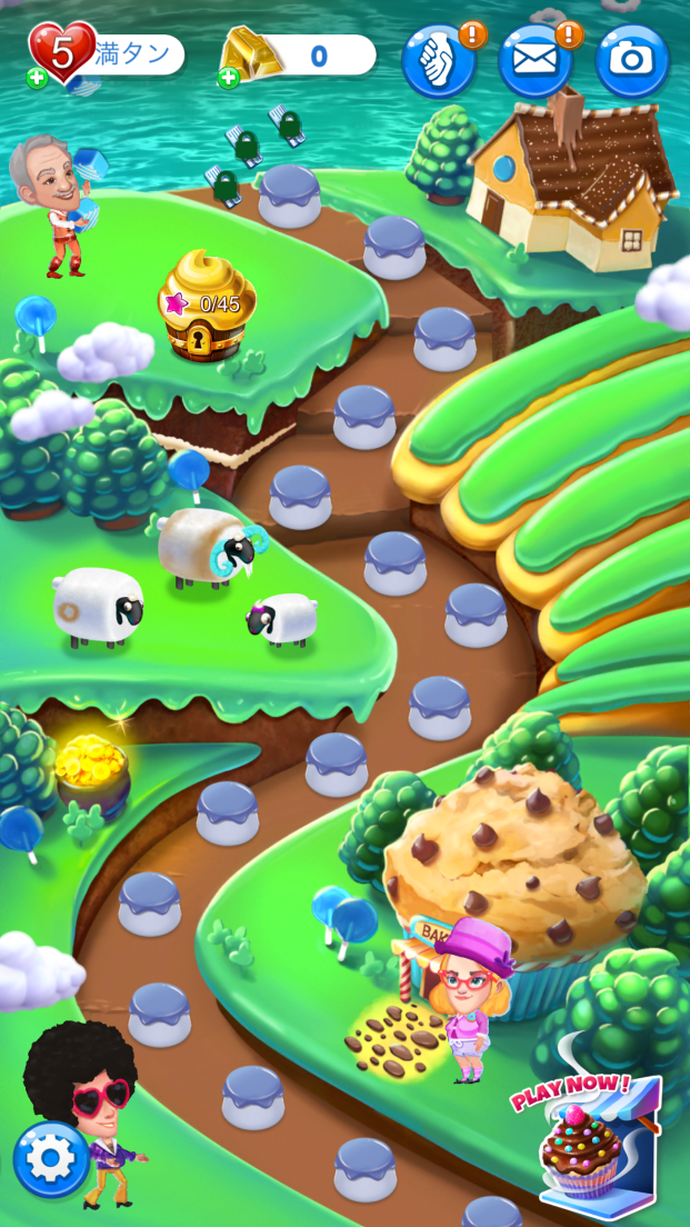 androidアプリ Crazy Cake Swap攻略スクリーンショット2