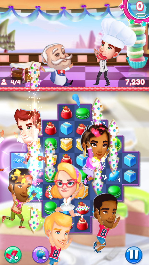 Crazy Cake Swap androidアプリスクリーンショット1