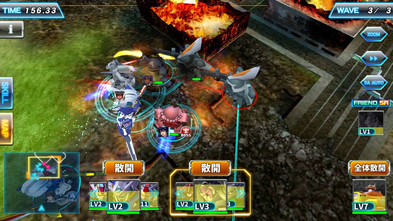 androidアプリ SDガンダム ジージェネレーション RE攻略スクリーンショット3