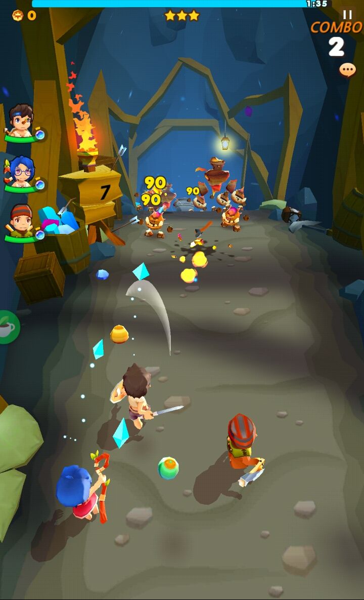 androidアプリ Hunter Run攻略スクリーンショット2
