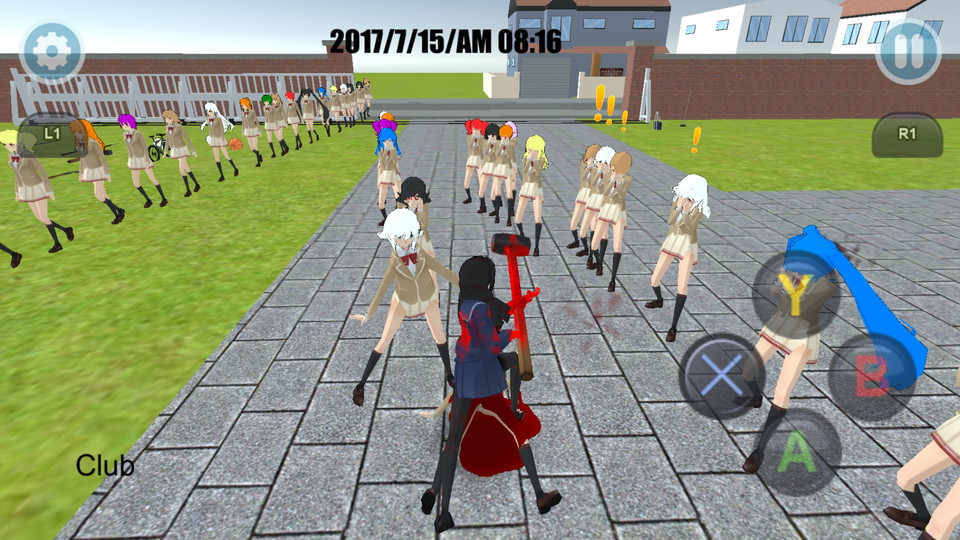 androidアプリ High School Simulator 2018（ハイスクール シミュレーター）攻略スクリーンショット2
