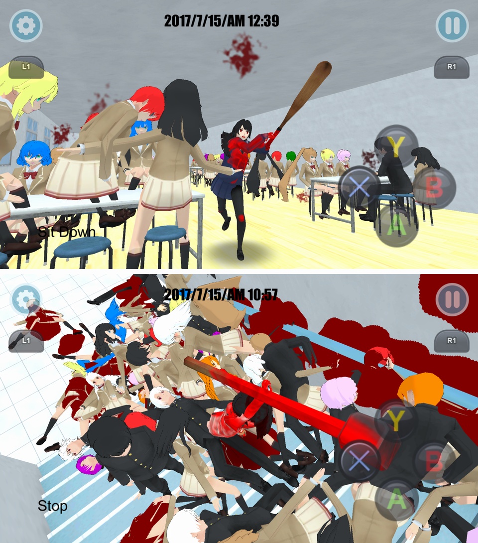 High School Simulator 2018（ハイスクール シミュレーター） androidアプリスクリーンショット2