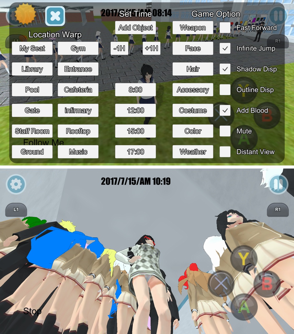 High School Simulator 2018（ハイスクール シミュレーター） androidアプリスクリーンショット3