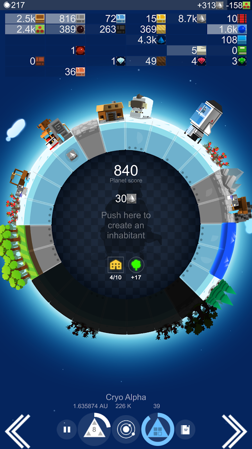 androidアプリ A Planet of Mine攻略スクリーンショット4