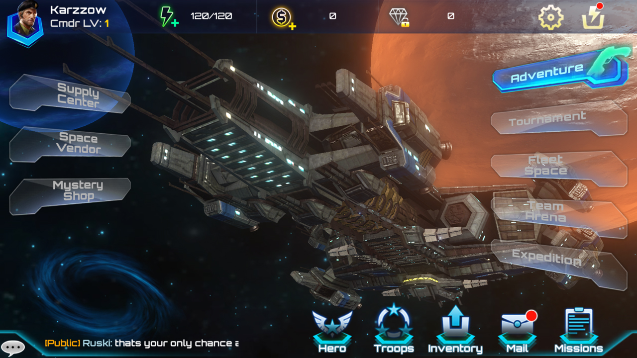 androidアプリ Space Commander(スペースコマンダー)攻略スクリーンショット2