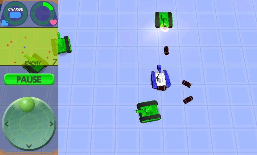 タッチバトル戦車ＳＰ androidアプリスクリーンショット1