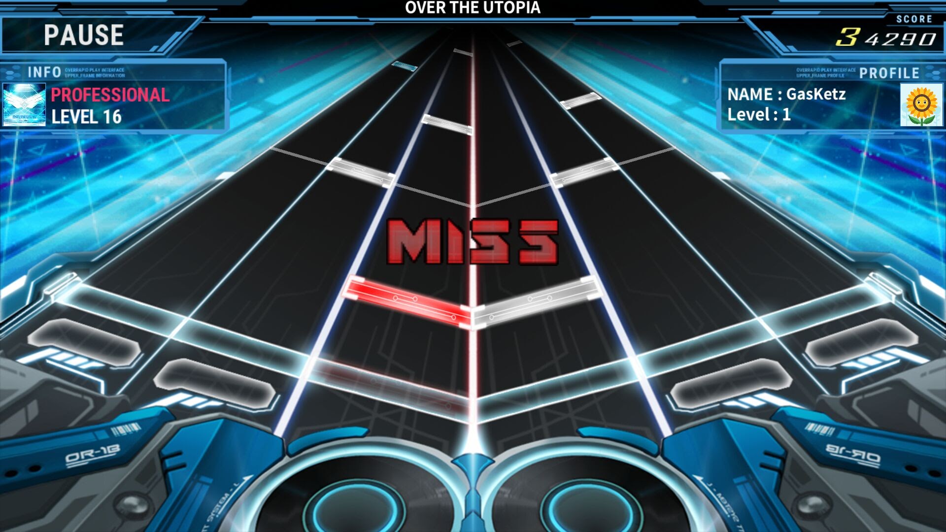 androidアプリ OverRapid攻略スクリーンショット3