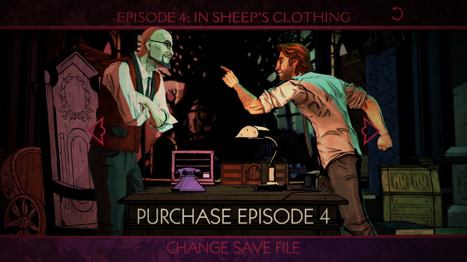 androidアプリ The Wolf Among Us:ビッグビーの事件簿攻略スクリーンショット8