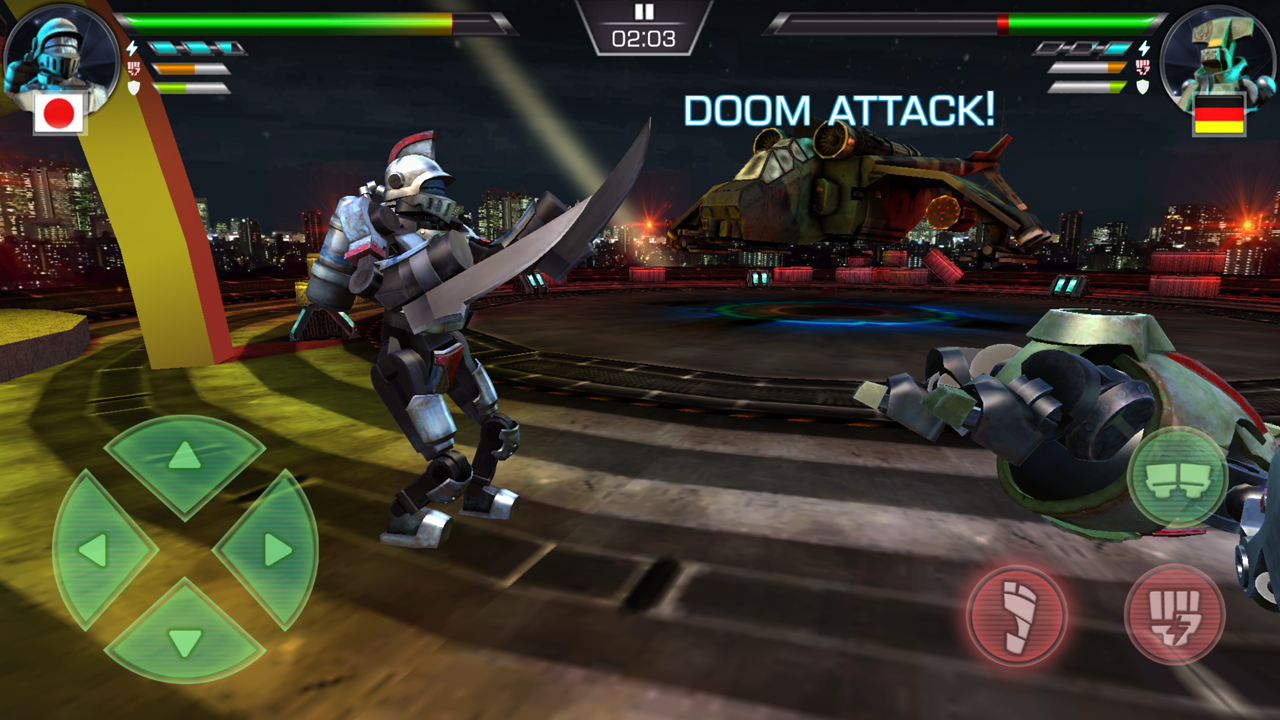 クラッシュ・オブ・ロボッツ（Clash Of Robots） androidアプリスクリーンショット1
