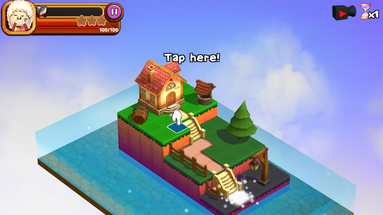 androidアプリ チッカ・インベイション(3DTD:Chicka Invasion)攻略スクリーンショット1