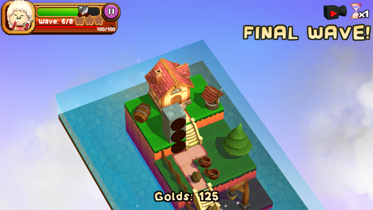 チッカ・インベイション（3DTD：Chicka Invasion） androidアプリスクリーンショット2
