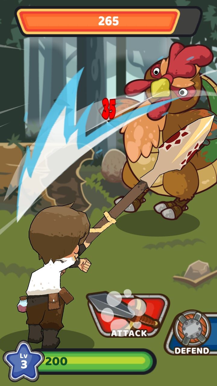 androidアプリ ダンジョンシェフ攻略スクリーンショット2
