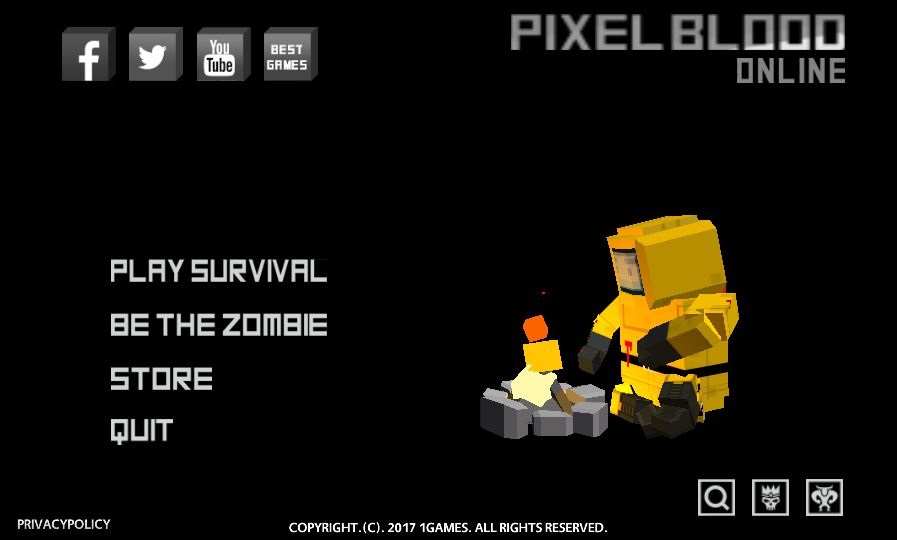 androidアプリ Pixel Blood Online(ピクセルブラッドオンライン)攻略スクリーンショット1