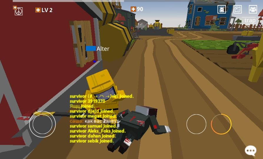 androidアプリ Pixel Blood Online(ピクセルブラッドオンライン)攻略スクリーンショット5