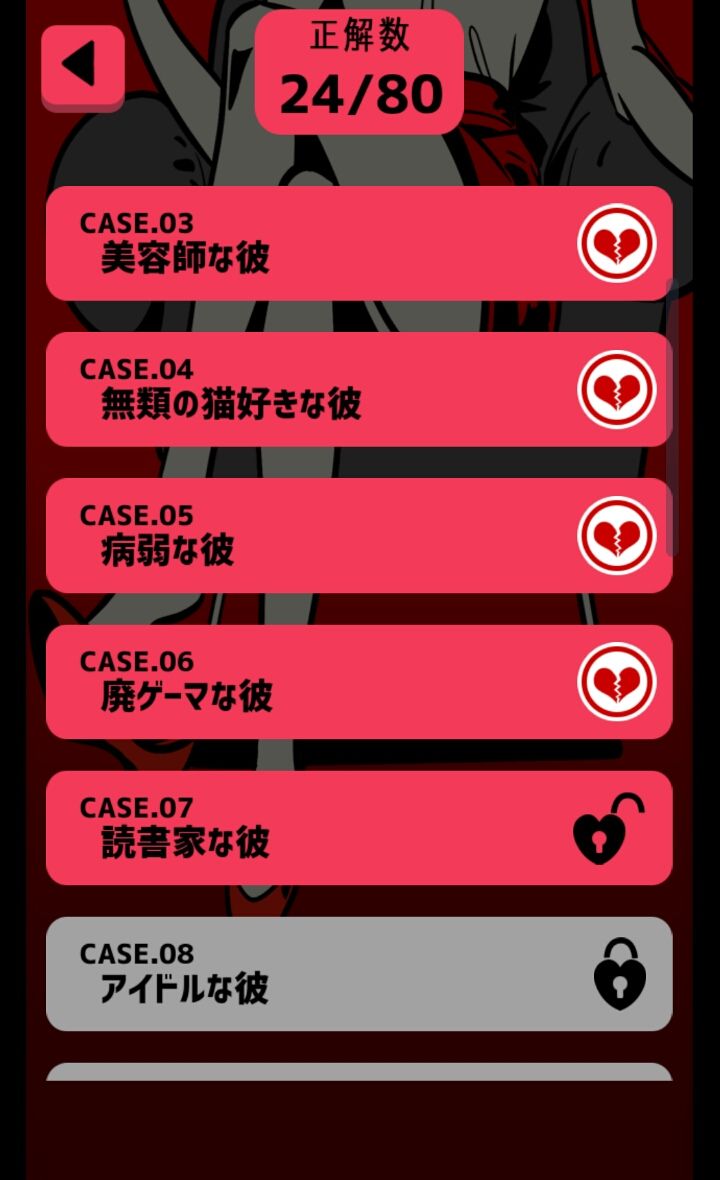 androidアプリ MASQUERADE~また浮気する?攻略スクリーンショット1