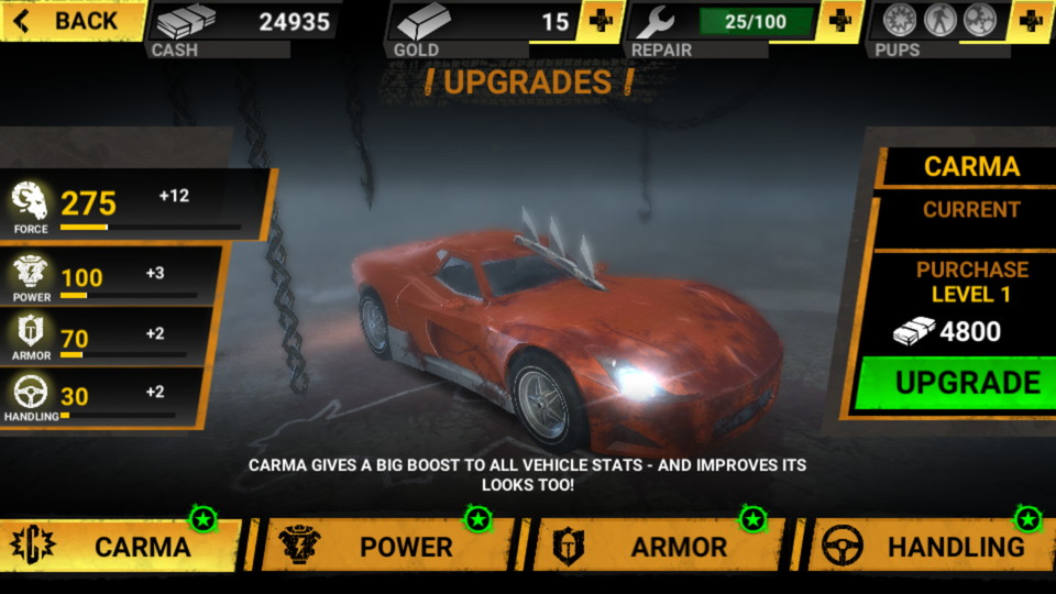 androidアプリ Carmageddon:Crashers(カーマゲドン・クラッシャーズ)攻略スクリーンショット6