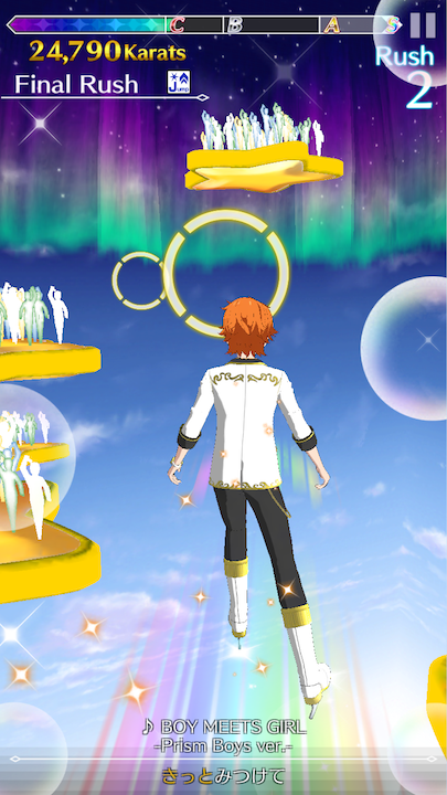 androidアプリ KING OF PRISM プリズムラッシュ！LIVE(キンプリラッシュ)攻略スクリーンショット7