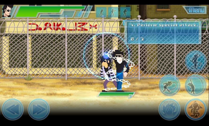 androidアプリ 8 Bit Fighters(エイトビットファイターズ)攻略スクリーンショット2