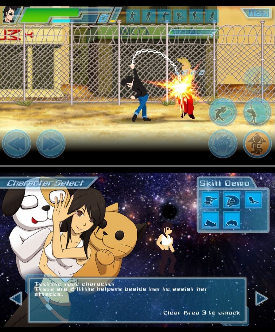 8 Bit Fighters（エイトビットファイターズ） androidアプリスクリーンショット1