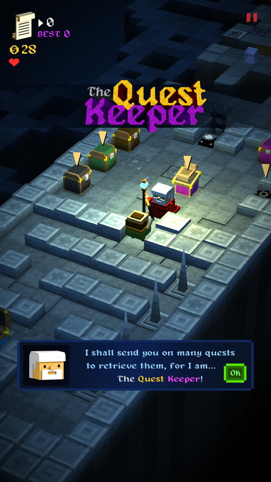 androidアプリ The Quest Keeper(ザ・クエストキーパー)攻略スクリーンショット1