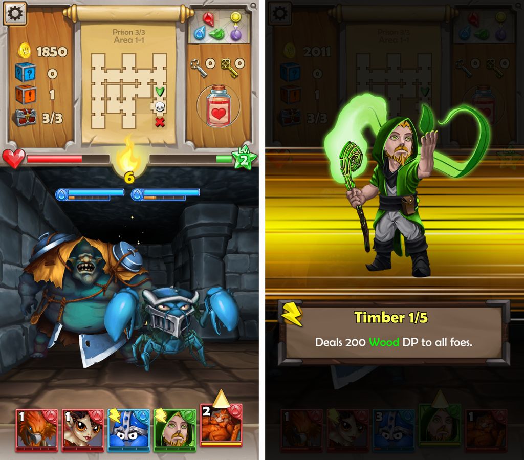 Dungeon Monsters（ダンジョン モンスターズ） androidアプリスクリーンショット1