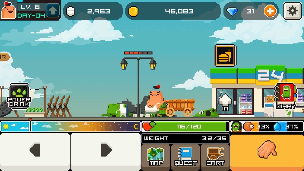androidアプリ グッドモーニングゾンビ（Goodmorning!Zombie）攻略スクリーンショット1