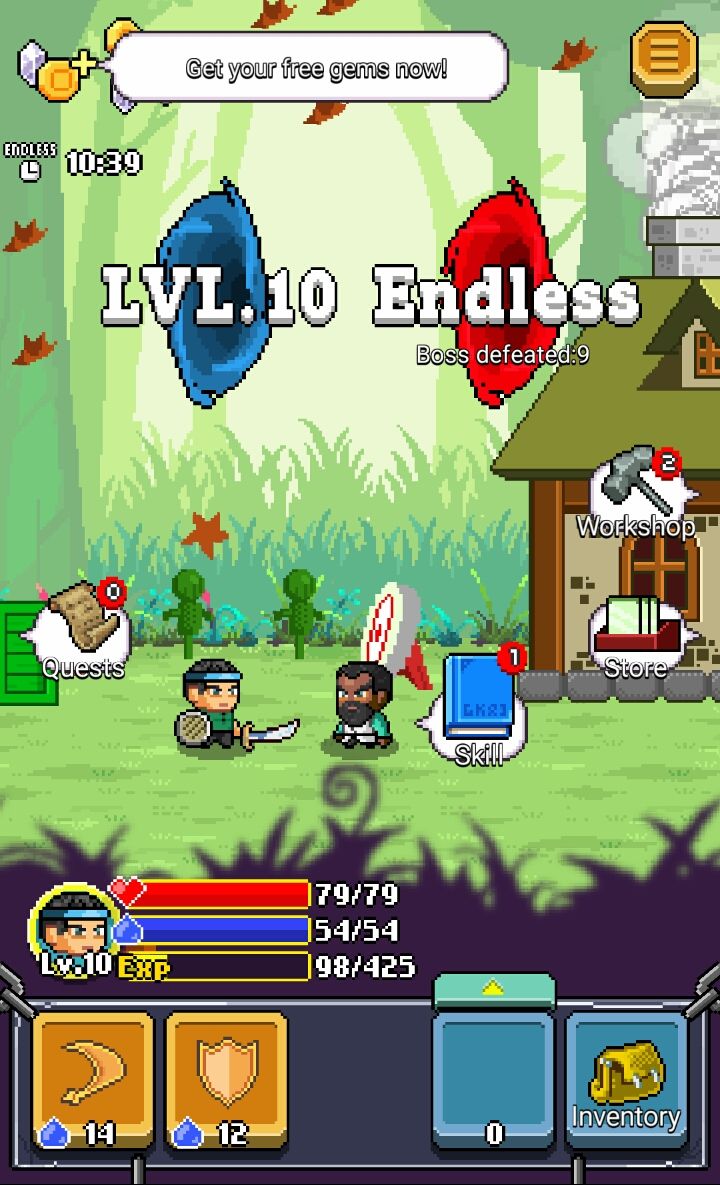 androidアプリ ザ マイティ ヒーロー(The Mighty Hero)攻略スクリーンショット1
