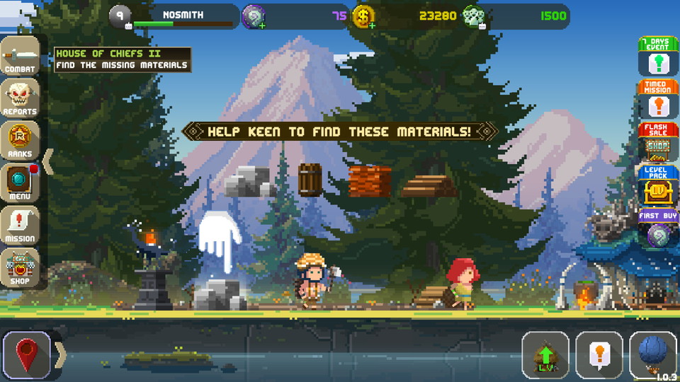 androidアプリ Tiny Dino World:Return(タイニーディノワールド)攻略スクリーンショット1