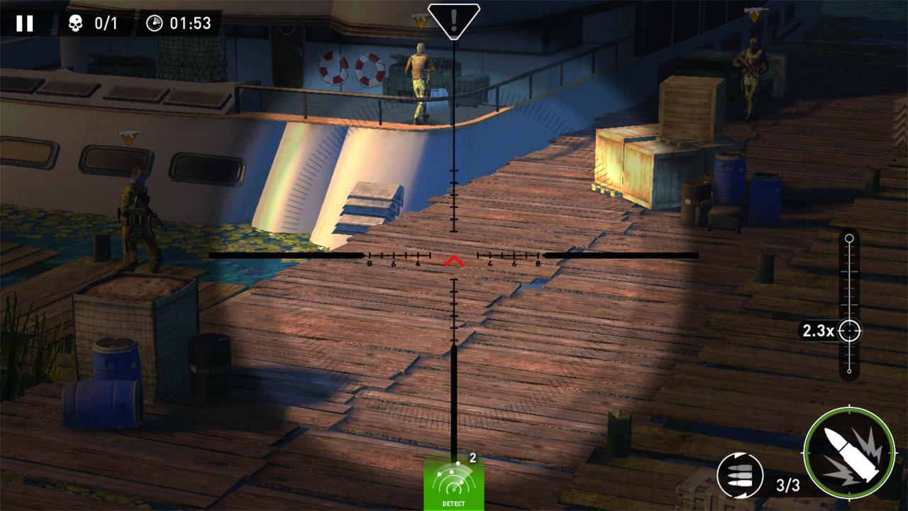 androidアプリ Sniper: Ghost Warrior(スナイパー:ゴーストウォリアー)攻略スクリーンショット4