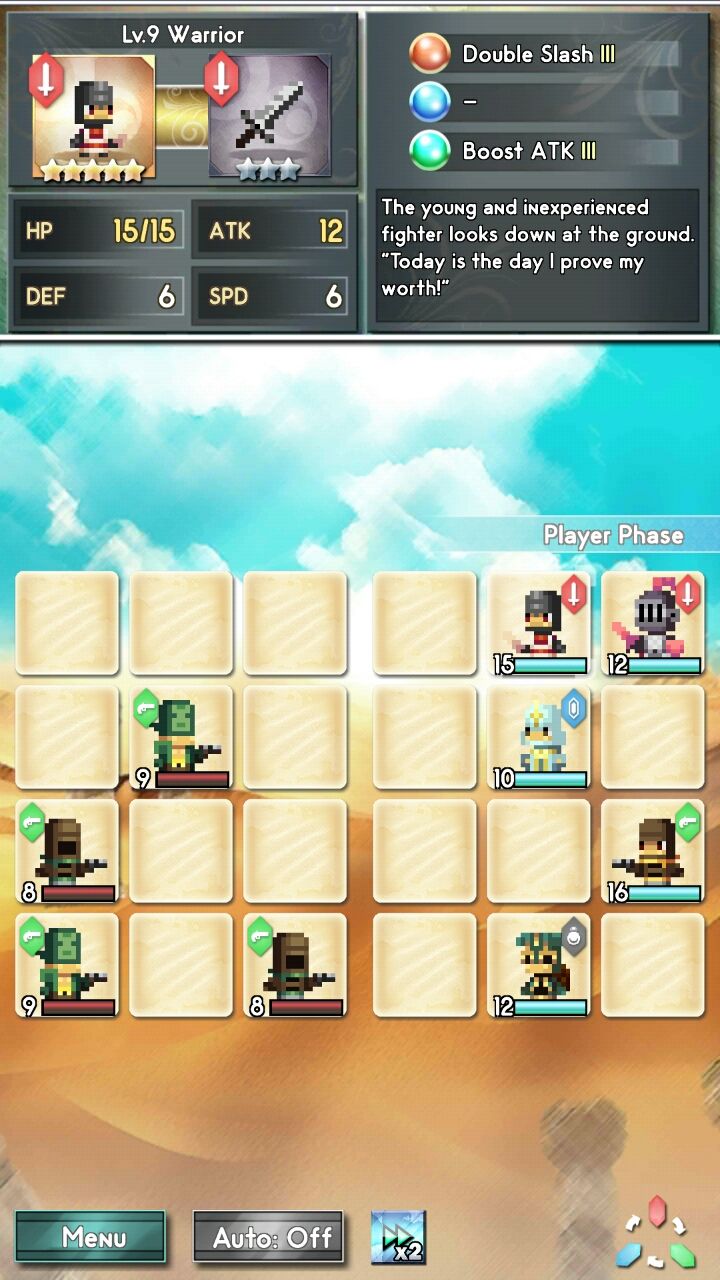 androidアプリ ドラゴンボルト バンガード(Dragonbolt Vanguard)攻略スクリーンショット2