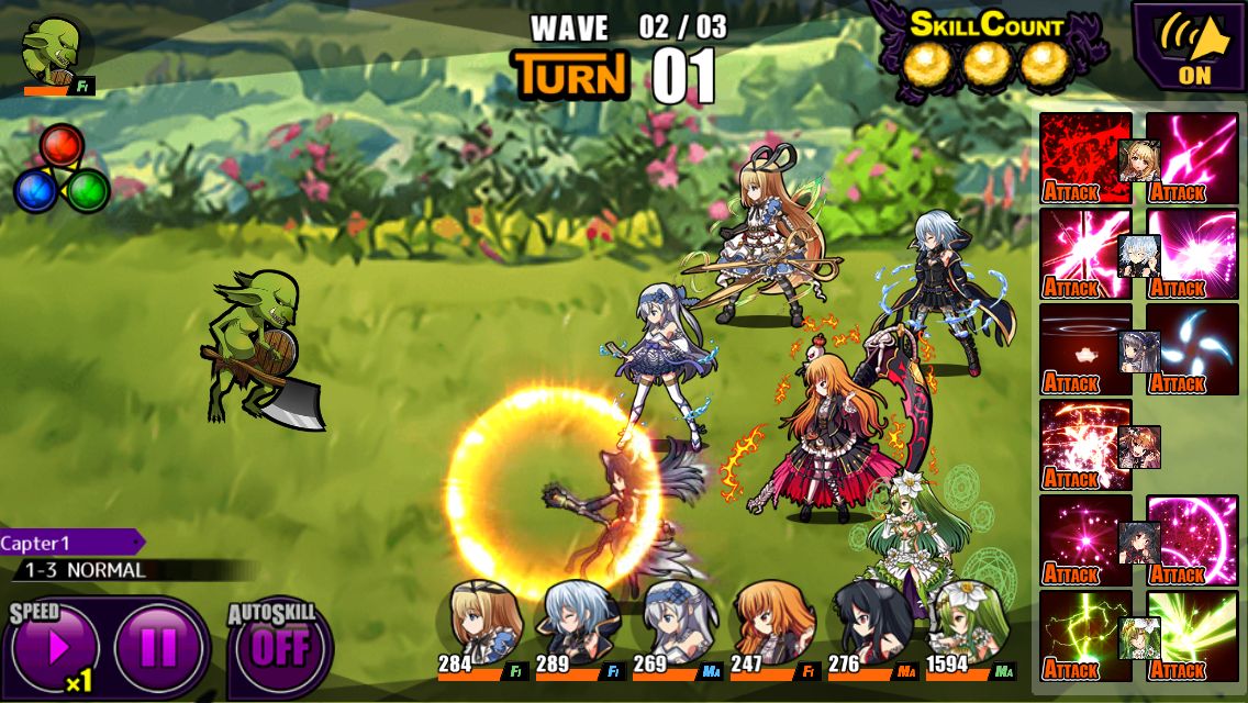 androidアプリ ゼノマギア(XenoMagia)攻略スクリーンショット3