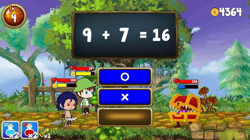 算数ファンタジア androidアプリスクリーンショット2